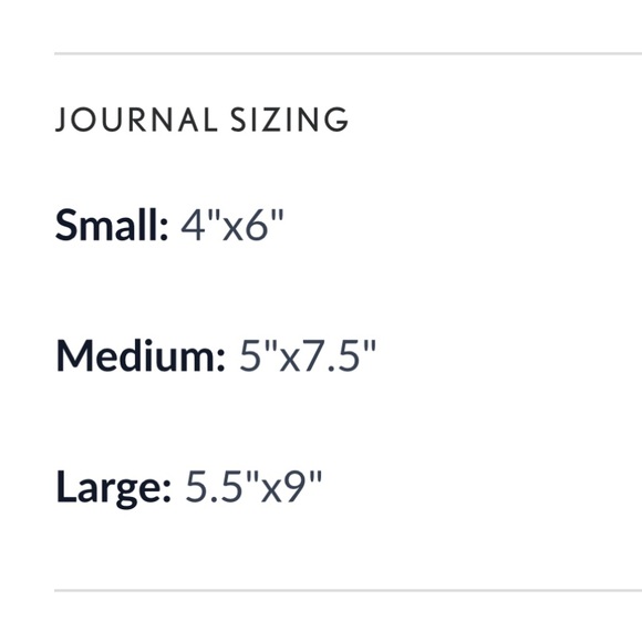 Portland Leather Goods pink journal - Picture 5 of 5